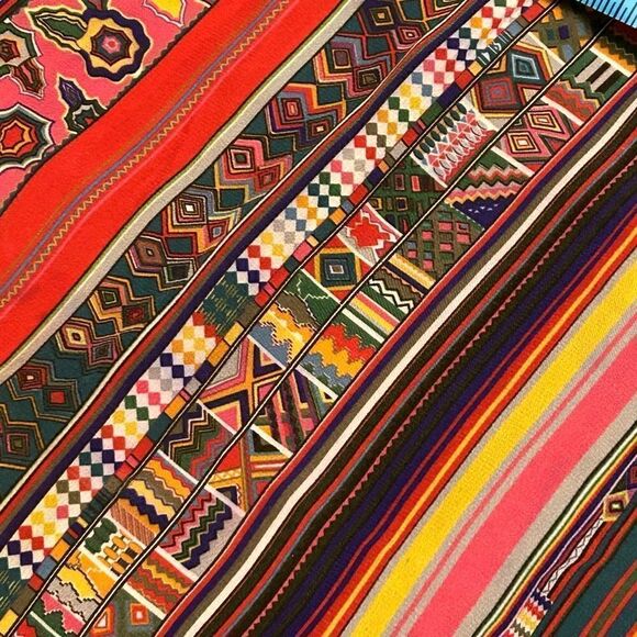 Tucker women’s camisole tank top spaghetti strap 100% silk multicolored size P S - Picture 9 of 9